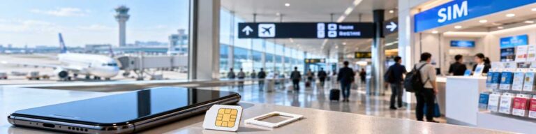 일본 공항 유심 구매와 SIM 카드